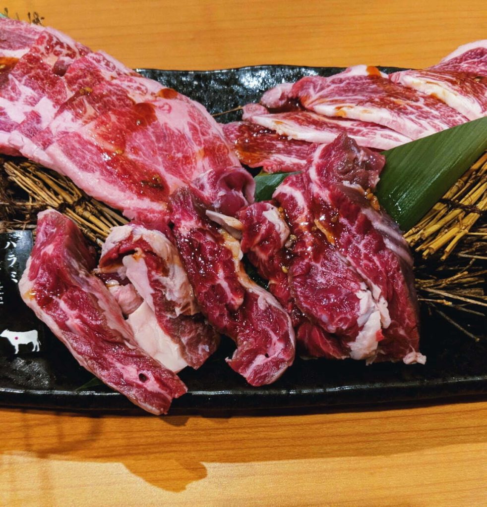 Surtido de carne Kumano beef
